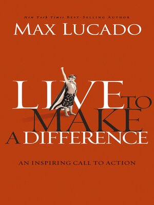 cover image of Live to Make a Difference